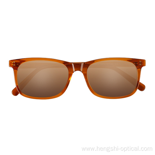 Italian Rectangle Odm Acetate Cellulose Sunglasses